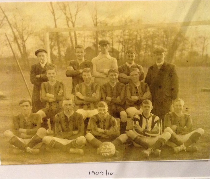 London Colney FC team photograph, 1909