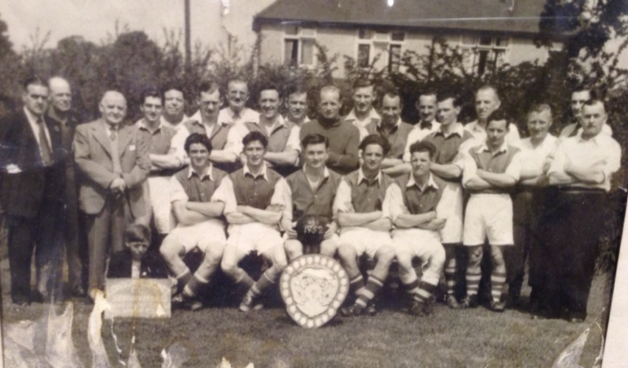 London Colney FC team photograph, 1952