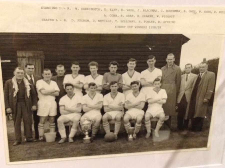 London Colney FC team photograph, 1958