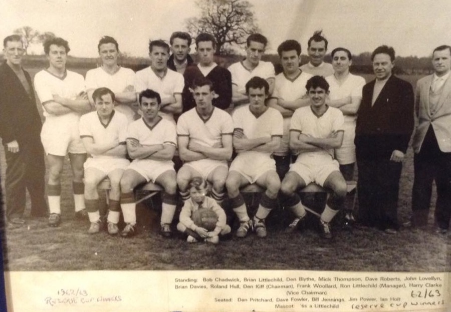 London Colney FC team photograph, 1962