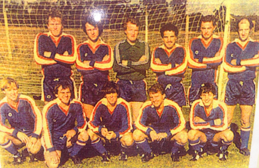 London Colney FC team photograph, 1978