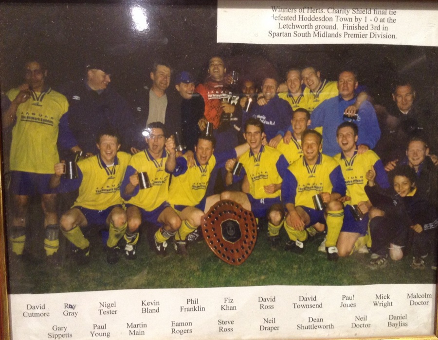 London Colney FC team photograph, 1999