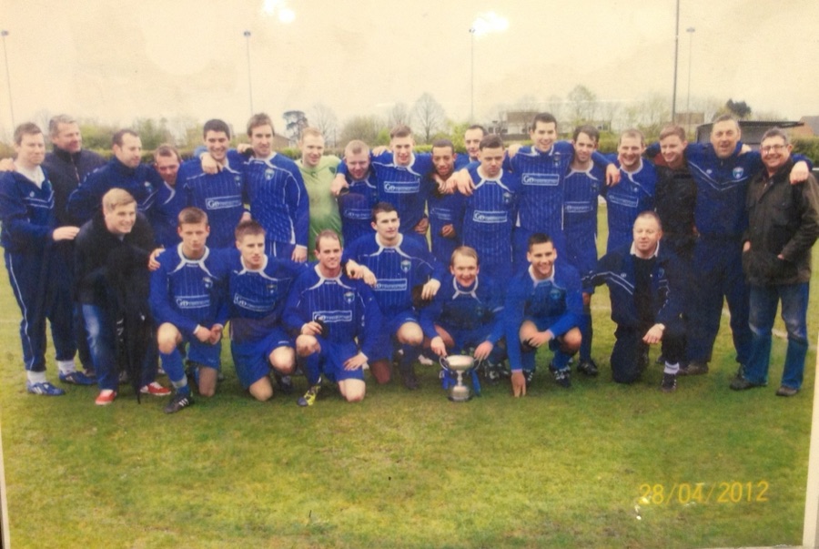 London Colney FC team photograph, 2011